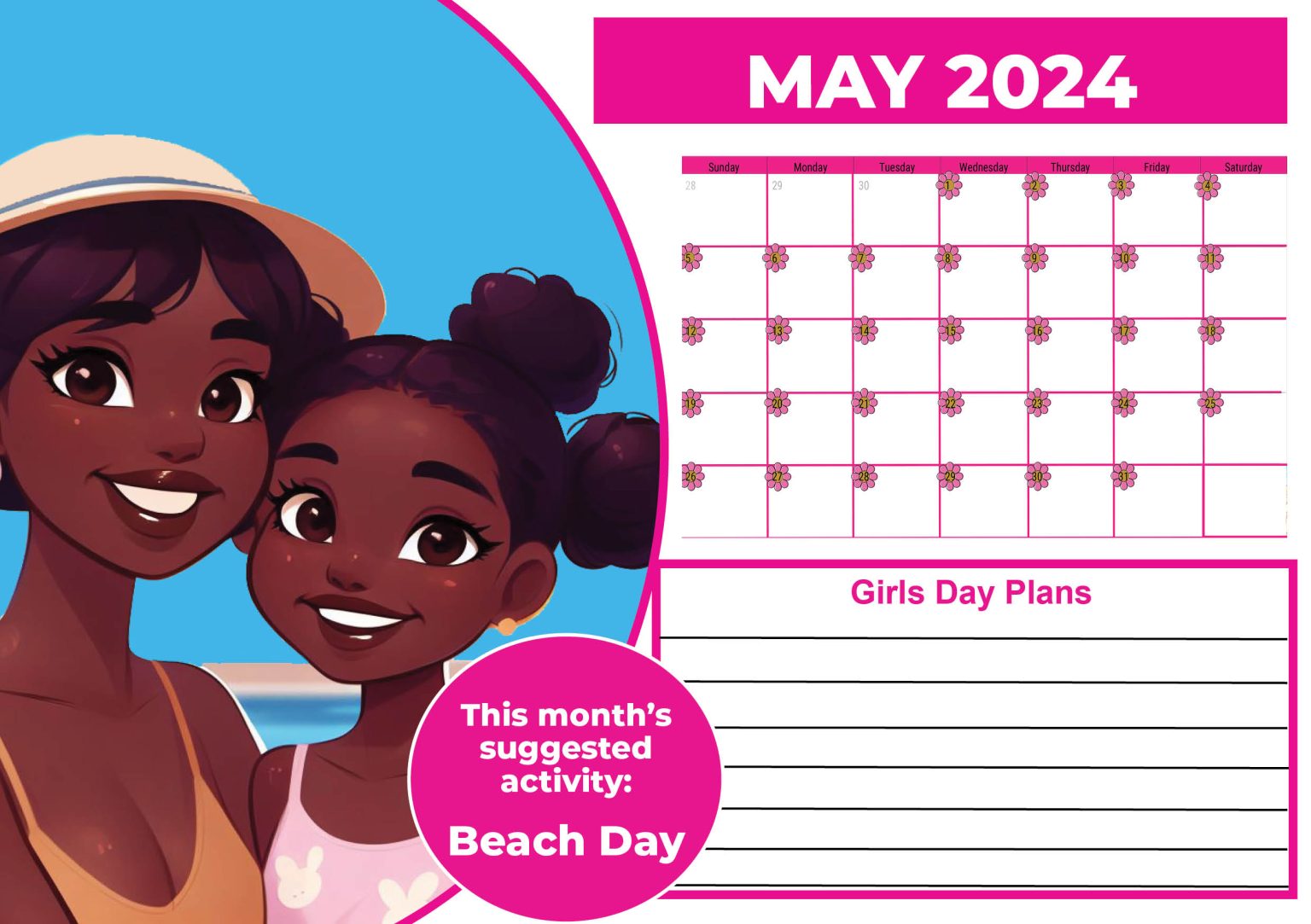 Girls Day Calendar GIRLS DAY 2024